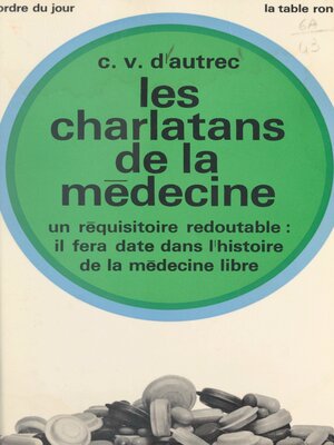 cover image of Les charlatans de la médecine